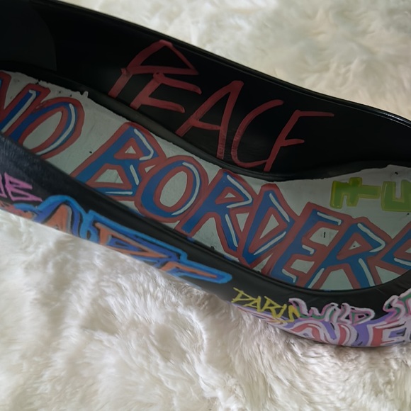 BALENCIAGA GRAFFITI KNIFE PUMPS , Limited edition , size 38.5 - Picture 7 of 9